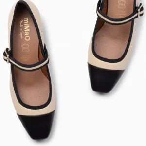 Mocasines Y Blucher<miMaO Alice - Merceditas De Tacón Beige