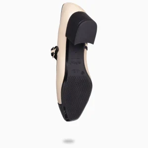 Mocasines Y Blucher<miMaO Alice - Merceditas De Tacón Beige