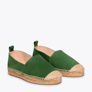 Esparto Y Alpargatas<miMaO Alpargata Zapatilla De Esparto Verde Para Mujer
