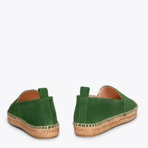Esparto Y Alpargatas<miMaO Alpargata Zapatilla De Esparto Verde Para Mujer