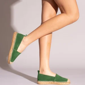 Esparto Y Alpargatas<miMaO Alpargata Zapatilla De Esparto Verde Para Mujer