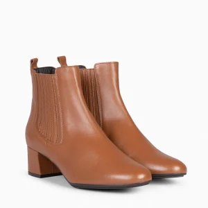 Botines De Mujer<miMaO Arizona Napa - Botines Chelsea Mujer Camel