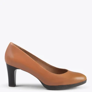 Special Prices<miMaO Azafata - Zapatos Con Tacón Y Plataforma Marron