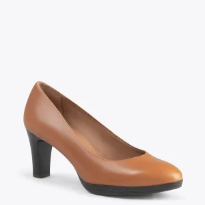 Special Prices<miMaO Azafata - Zapatos Con Tacón Y Plataforma Marron