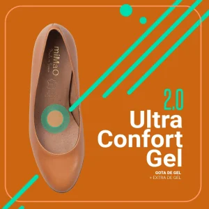 Special Prices<miMaO Azafata - Zapatos Con Tacón Y Plataforma Camel
