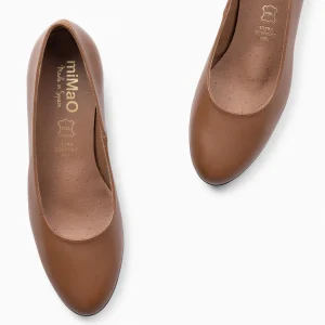 Urban Zapatos De Tacón<miMaO Azafata S - Zapatos De Tacón Bajo Con Plataforma Marron