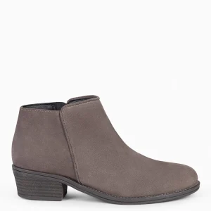 Botines De Mujer<miMaO Baltimor - Botines Piel Mujer Hidrofugo De Color Taupe