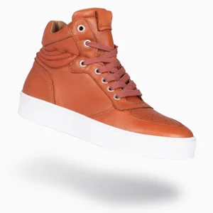 Deportivas<miMaO Basket - Zapatillas Altas De Mujer Naranja