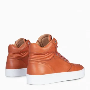 Deportivas<miMaO Basket - Zapatillas Altas De Mujer Naranja