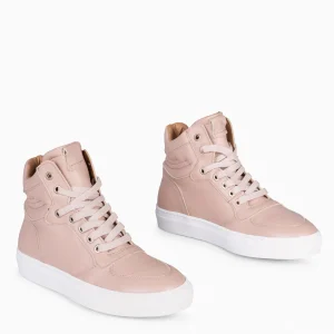 Deportivas<miMaO Basket - Zapatillas Altas De Mujer Nude