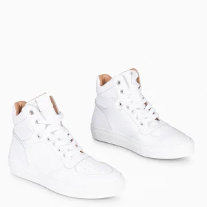 Deportivas<miMaO Basket - Zapatillas Altas De Mujer Blanco
