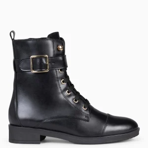 Botines De Mujer<miMaO Belfast - Botin Casual Mujer Negro