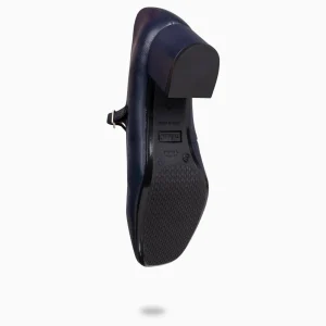 Mocasines Y Blucher<miMaO Bella – Merceditas Con Tacón Y Puntera Cuadrada Marino