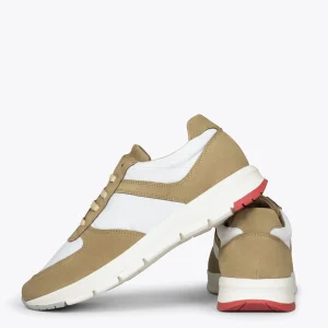 Zapato<miMaO Berlin Deportivas Para Hombre Casual Beige
