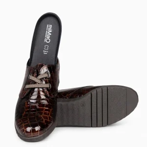 Cunas Confort<miMaO Blucher Coco - Mocasin Cordones Elasticos Marron