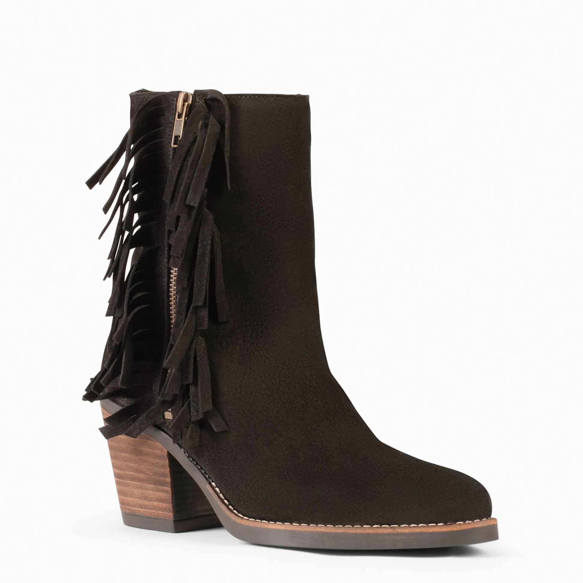 boho__botines_estilo_cowb_1-1.webp Botines De Mujer<miMaO Boho – Botines Estilo Cowboy Con Flecos Negro