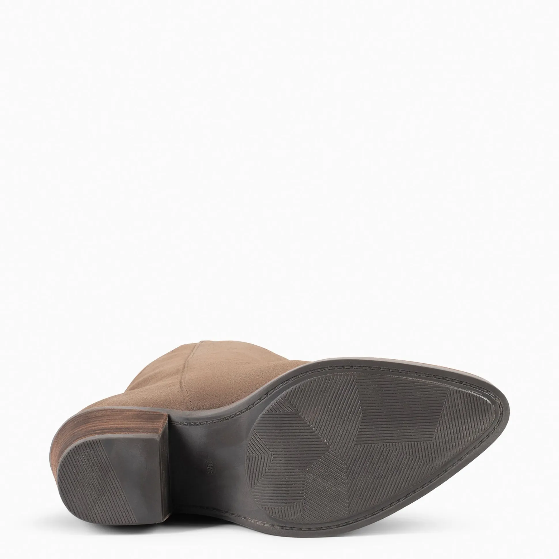 boho__botines_estilo_cowb_3-2.webp Botines De Mujer<miMaO Boho – Botines Estilo Cowboy Con Flecos Taupe