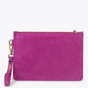 Bolsos De Mujer<miMaO Bolso Urban Liso De Piel Buganvilla