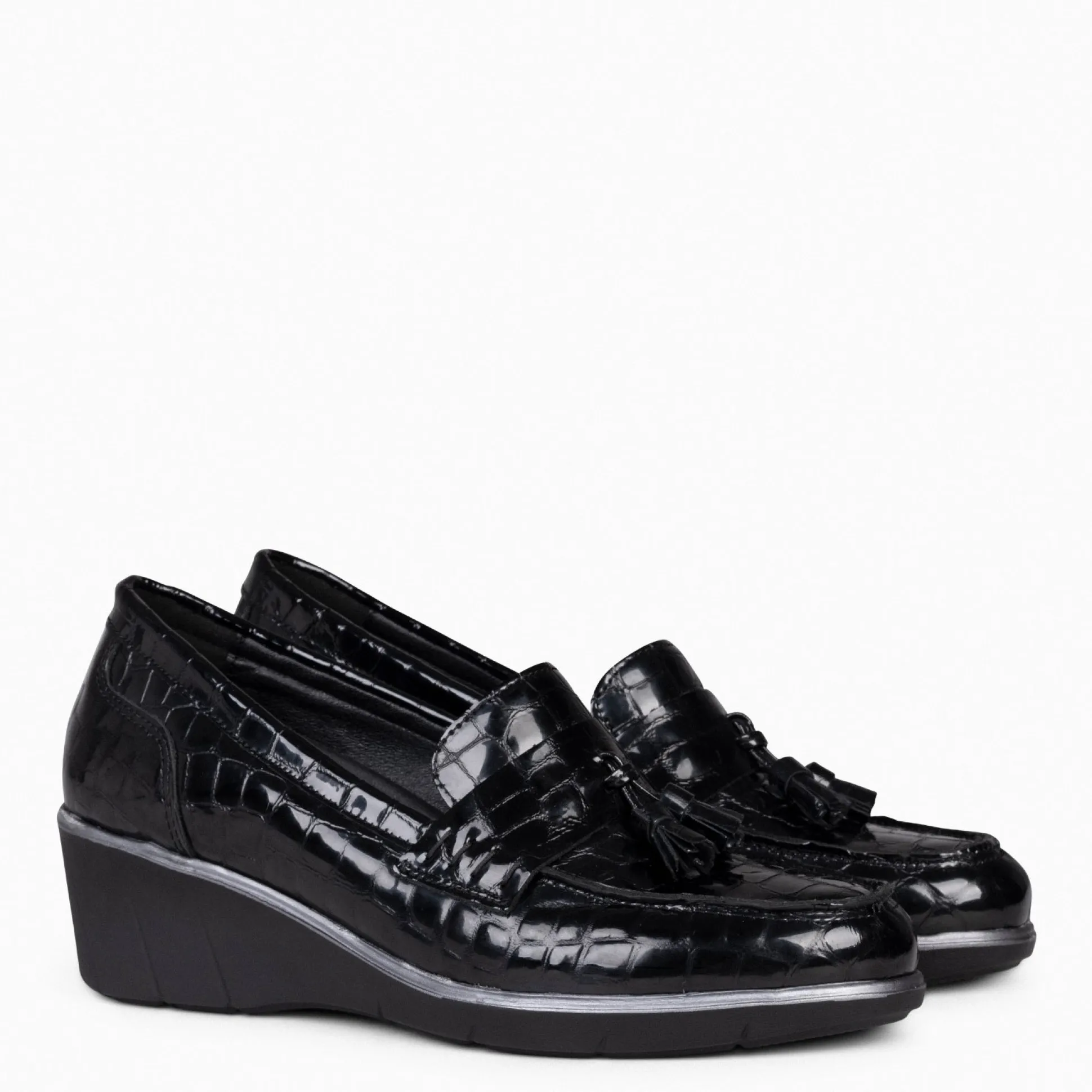 borlas_coco__mocasin_borl_1.webp Cunas Confort<miMaO Borlas Coco - Mocasin Borlas Mujer Negro