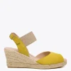 Esparto Y Alpargatas<miMaO Cala – Cuna De Esparto Peeptoe Amarilla