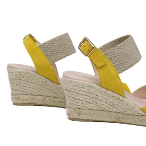 Esparto Y Alpargatas<miMaO Cala – Cuna De Esparto Peeptoe Amarilla