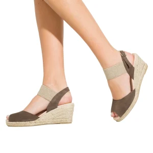 Esparto Y Alpargatas<miMaO Cala – Cuna De Esparto Peeptoe Marron