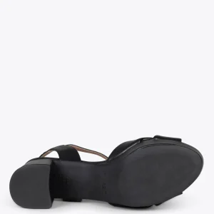 Sandalias De Tacón<miMaO Cerdena – Sandalias De Tacón Ancho Y Plataforma Negro