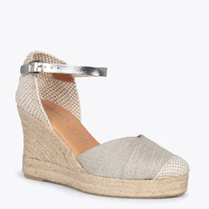 Esparto Y Alpargatas<miMaO Conil – Cunas De Esparto Beige De Lino