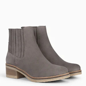 Botines De Mujer<miMaO Country - Botines Camperos Para Mujer Taupe