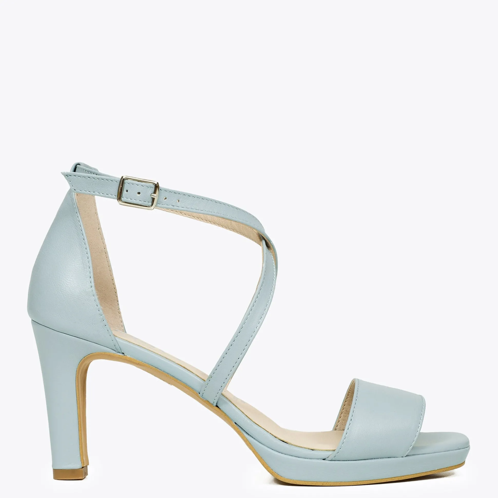 cruzada_sandalias_platafo_0.webp Sandalias De Tacón<miMaO Cruzada Sandalias Plataforma Tiras Azul Bebe