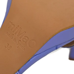 Sandalias De Tacón<miMaO Cruzada Sandalias Plataforma Tiras Azul Lavanda
