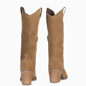 Botas<miMaO Dallas - Botas Cowboy Altas Camel