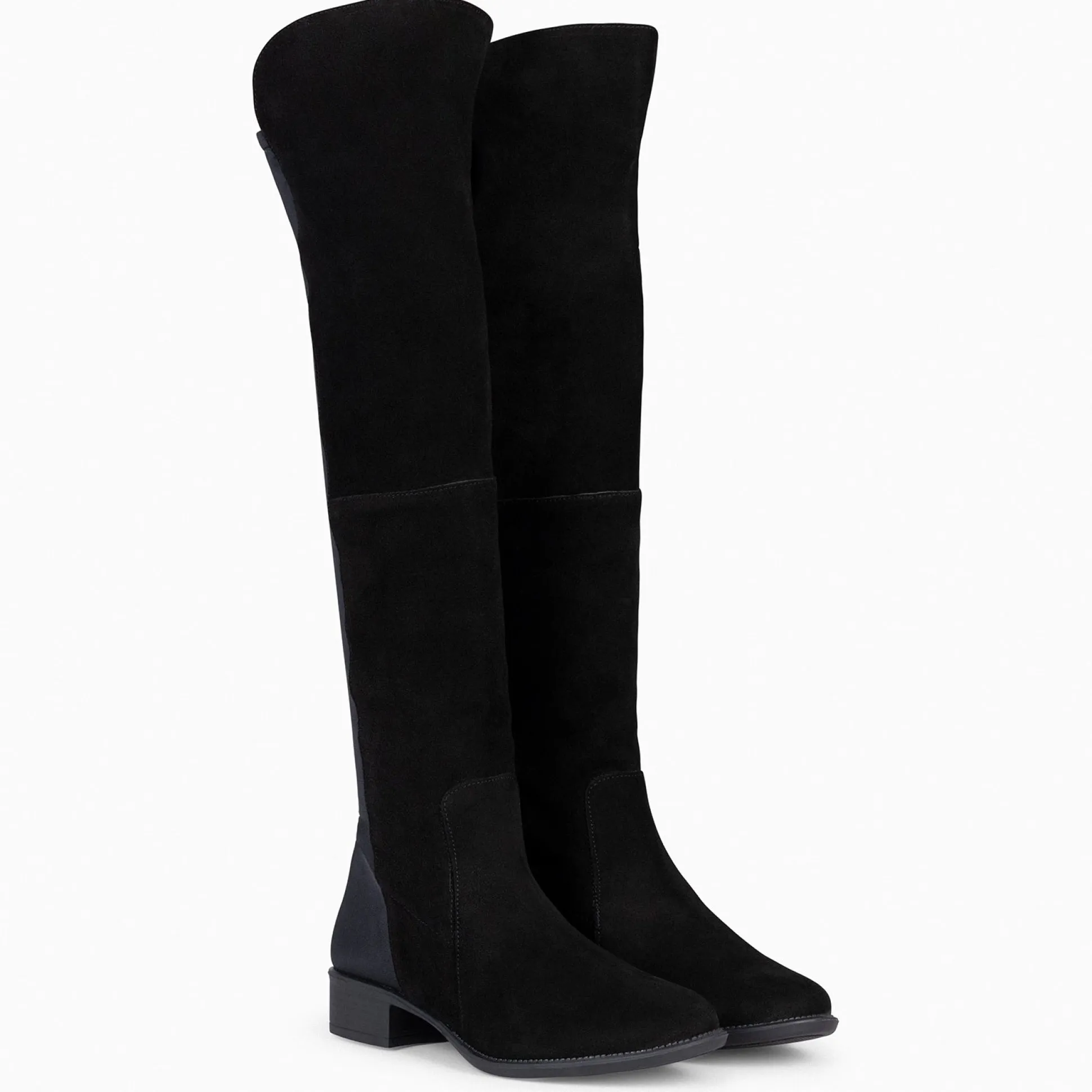 elastica__bota_de_cana_al_1-4.webp Botas<miMaO Elastica – Bota De Cana Alta De Tacón Bajo Negro