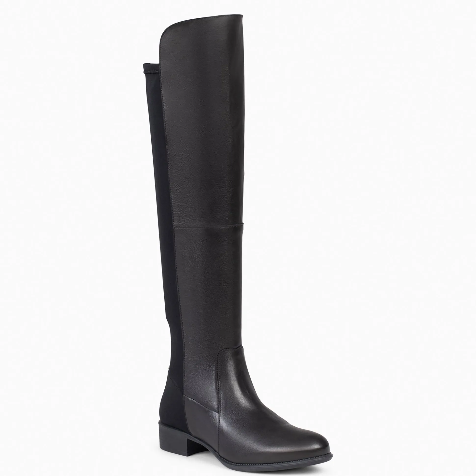 elastica__bota_de_cana_al_1.webp Botas<miMaO Elastica – Bota De Cana Alta De Tacón Bajo De Napa Negro
