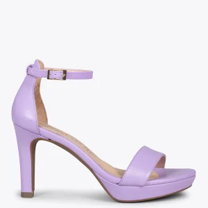 Sandalias De Tacón<miMaO Fiesta - Sandalias De Tacón Alto Y Plataforma Lavanda