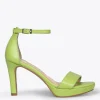 Sandalias De Tacón<miMaO Fiesta - Sandalias De Tacón Alto Y Plataforma Verde Pistacho