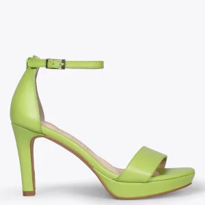Sandalias De Tacón<miMaO Fiesta - Sandalias De Tacón Alto Y Plataforma Verde Pistacho