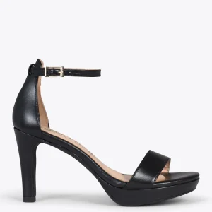 Sandalias De Tacón<miMaO Fiesta - Sandalias De Tacón Alto Y Plataforma Negro