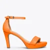 Sandalias De Tacón<miMaO Fiesta - Sandalias De Tacón Alto Y Plataforma Naranja