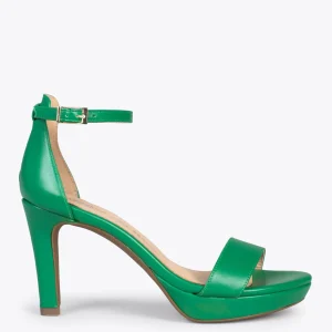 Sandalias De Tacón<miMaO Fiesta - Sandalias De Tacón Alto Y Plataforma Verde