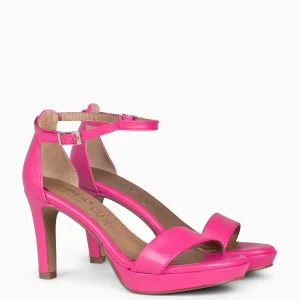 Zapatos De Fiesta<miMaO Fiesta – Sandalias De Tacón Alto Y Plataforma Fucsia