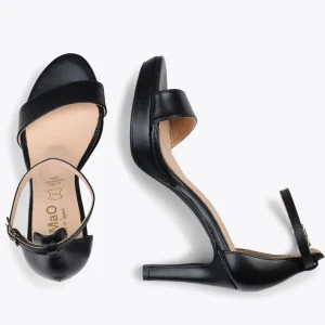 Sandalias De Tacón<miMaO Fiesta - Sandalias De Tacón Alto Y Plataforma Negro