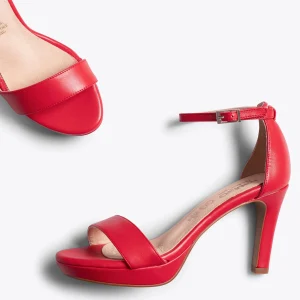 Sandalias De Tacón<miMaO Fiesta - Sandalias De Tacón Alto Y Plataforma Rojo