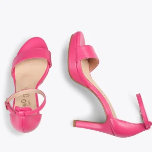 Sandalias De Tacón<miMaO Fiesta - Sandalias De Tacón Alto Y Plataforma Rosa