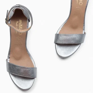 Zapatos De Fiesta<miMaO Fiesta – Sandalias De Tacón Alto Y Plataforma Plata
