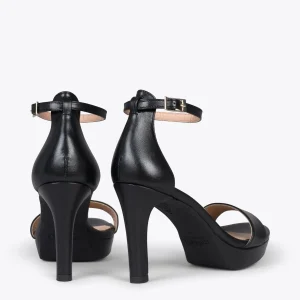 Sandalias De Tacón<miMaO Fiesta - Sandalias De Tacón Alto Y Plataforma Negro