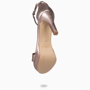 Zapatos De Fiesta<miMaO Fiesta – Sandalias De Tacón Alto Y Plataforma Oro Rosa