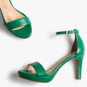 Sandalias De Tacón<miMaO Fiesta Sandalia Con Plataforma Elegante Verde