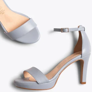Sandalias De Tacón<miMaO Fiesta Sandalia Con Plataforma Elegante Gris Azulado