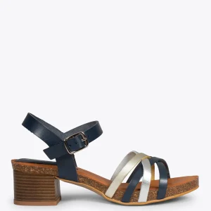 Sandalias De Tacón<miMaO Flex Sandalias Comodas Con Tacón Bio Marino